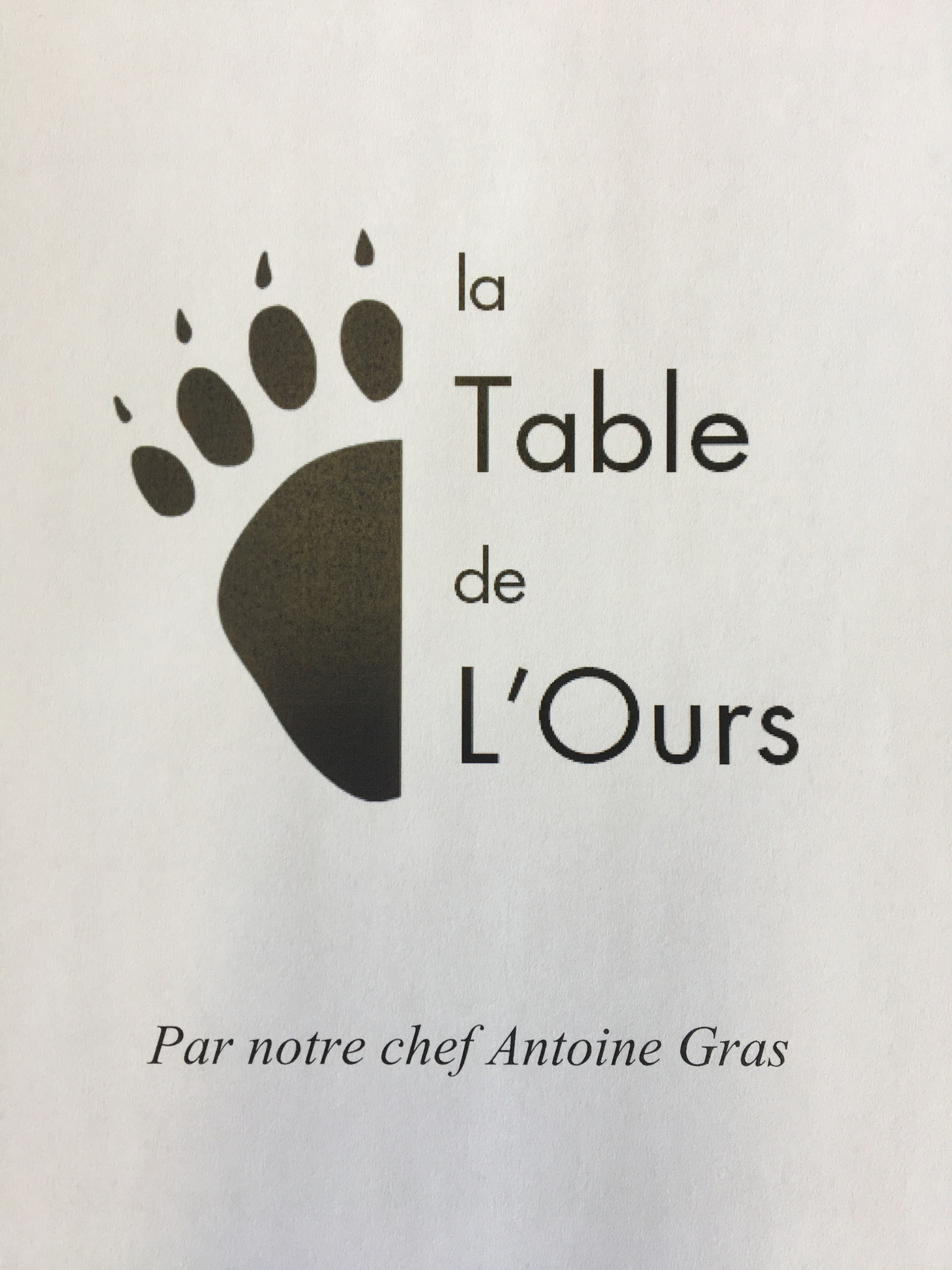La Table de l’ours à Val d’Isère (73)