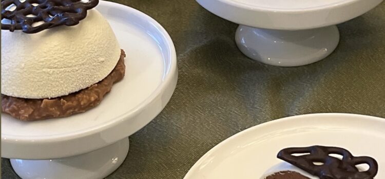 Dômes aux 3 chocolats